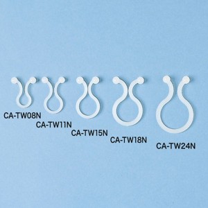 指でひねって止めるだけ 結束が簡単 ケーブルタイ（ツイスト）24mmタイプ サンワサプライ CA-TW24N