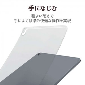 【代引不可】iPad 第10世代 2022年 用 ケース カバー ソフト ApplePencil充電可 クリア エレコム TB-A22RUCCR