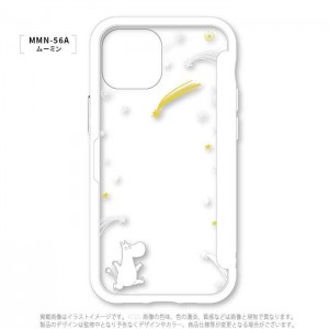 iPhone13mini 5.4インチ 対応 ケース カバー  SHOWCASE+ ムーミン MOOMIN スマートフォンケース 扉タイプ ケース 背面扉 クリアケース グルマンディーズ MMN-56