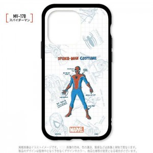 iPhone13Pro 6.1インチ トリプルカメラ 3眼モデル 対応 ケース カバー IIIIfit イーフィット MARVEL マーベル ハイブリッドケース スマートフォンケース グルマンディーズ MV-179