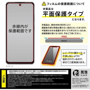 OPPO A79 5G Like standard ガラス液晶 フィルム 10H 光沢 スマホ アクセサリー グッズ レイアウト RT-OPA79F/SCG