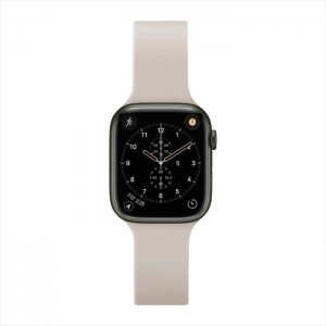 Apple Watch 用 アップルウォッチ シリコンバンド(41mm/40mm/38mm) アイボリー PGA PG-AW41SC02IV