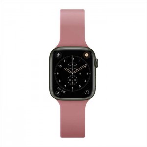 Apple Watch 用 アップルウォッチ シリコンバンド(41mm/40mm/38mm) ピンク PGA PG-AW41SC05PK