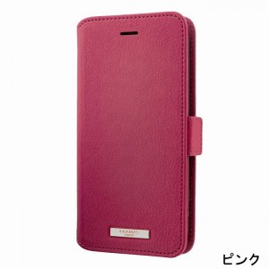 らくらくスマートフォン F-52B レザーケース GRAMAS COLORS Shrink PU Leather Book Case 手帳型ケース マグネット カード収納 大型ポケット LEPLUS LP-D21WR1GM1