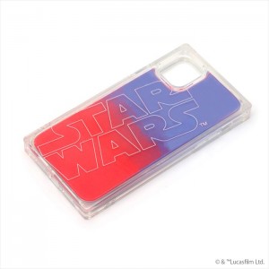 iPhone 11 STAR WARS ロゴ ネオンサンドケース ハイブリッドケース 耐衝撃 PGA PG-DLQ19B14